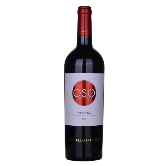 Castello D'Albola Oso Toscana - червено вино 750ml - Червено вино - DrinkLink
