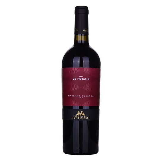 Rocca Di Montemassi Le Focaie Maremma Toscana DOC- червено вино 750ml - Червено вино - DrinkLink