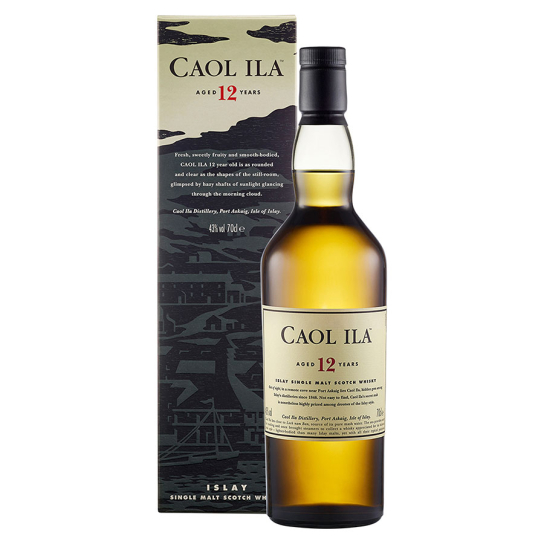 Caol Ila 12 YO - малцово уиски 700ml - Шотландско уиски малцово - DrinkLink