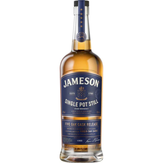 Jameson Single Pot Still - ирландско уиски 700ml - Ирландско уиски бленд - DrinkLink