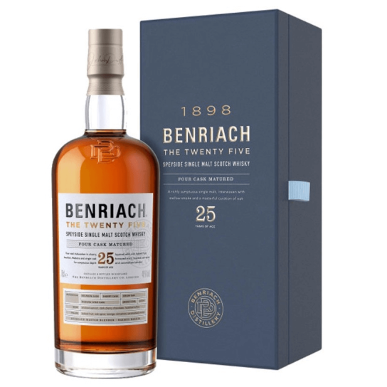 Benriach 25 YO - малцово шотладнско уиски 700ml - Шотландско уиски малцово - DrinkLink