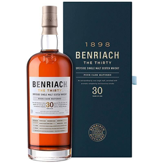 Benriach 30 YO - малцово шотландско уиски 700ml - Шотландско уиски малцово - DrinkLink