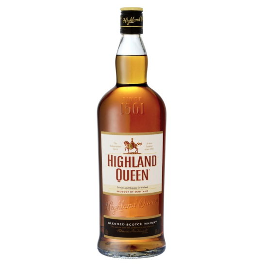 Highland Queen - бленд шотландско уиски 1L - Шотландско уиски бленд - DrinkLink