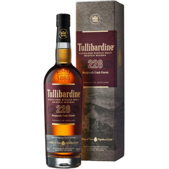 Tullibardine Burgundy Cask Finish - малцово шотландско уиски 700ml - Шотландско уиски малцово - DrinkLink