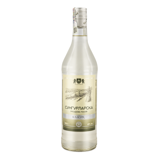 Славянци Сунгурларска Гроздова - ракия 1L - Ракия - DrinkLink