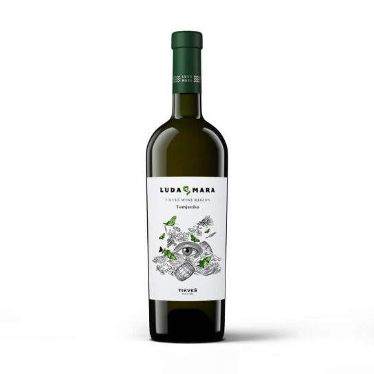 Luda Mara Temjanika - бяло вино 750ml - Бяло вино - DrinkLink