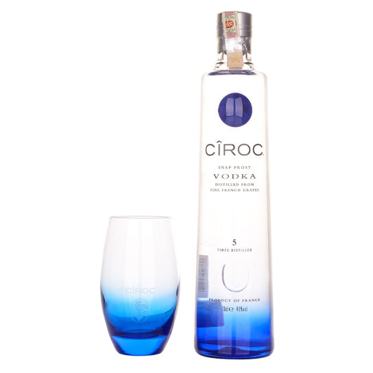 Ciroc с клубна чаша - водка 700ml - Подходящи за подарък - DrinkLink