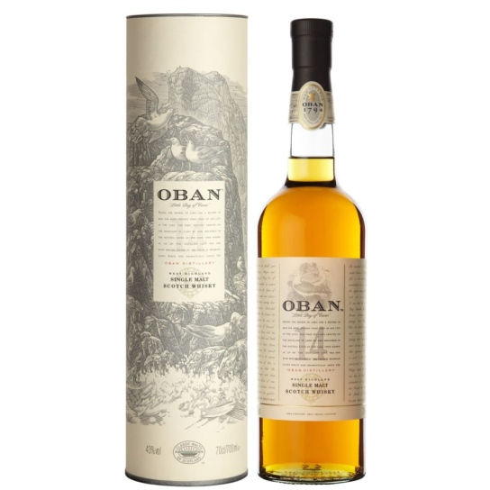 Oban 14 Year Old - малцово шотландско уиски 700ml - Шотландско уиски малцово - DrinkLink