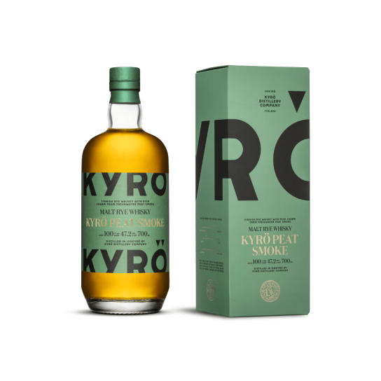 Kyro Peat Smoke - ръжено малцово финландско уиски 700ml - Друго уиски - DrinkLink