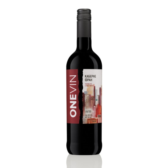 One Vin Каберне Фран - червено вино 750ml - Червено вино - DrinkLink