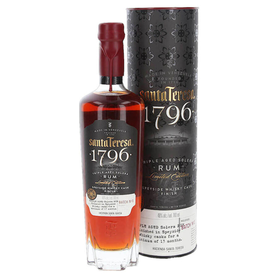 Santa Teresa 1796 Speyside Whisky Cask Finish - ром 700ml - Отлежал - DrinkLink