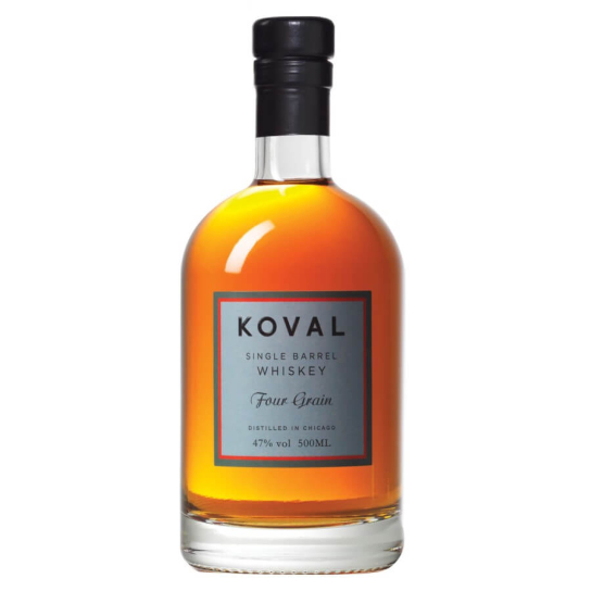 Koval Four Grain Organic - зърнено американско уиски 500ml -  - DrinkLink