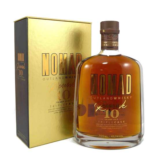 Nomad 10 YO Outland Triple Cask - бленд уиски 700ml - Шотландско уиски бленд - DrinkLink