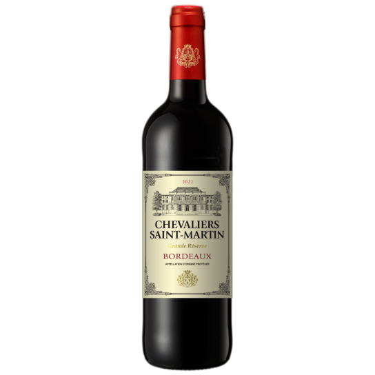 Chevaliers Saint Martin Bordeaux - червено вино 750ml - Червено вино - DrinkLink