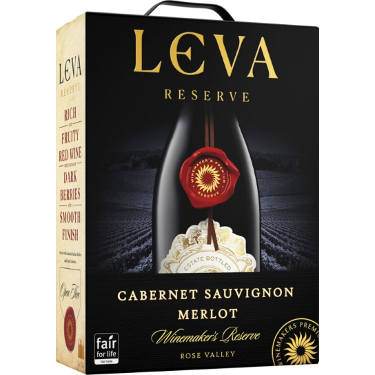 LEVA Cabernet Sauvignon & Merlot - Червено вино - DrinkLink