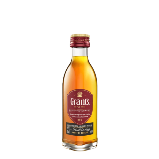 Grant's Triple Wood - бленд шотландско уиски 50ml - Шотландско уиски бленд - DrinkLink