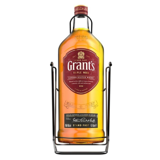 Grant's Triple Wood - бленд шотландско уиски 4.5L - Шотландско уиски бленд - DrinkLink Grant's Triple Wood - бленд шотландско уиски 4.5L - Шотландско уиски бленд - DrinkLink