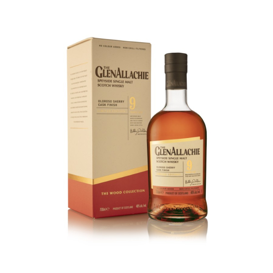 GlenAllachie 9 YO Oloroso Sherry Cask Finish - малцово шотландско уиски 700ml - Шотландско уиски малцово - DrinkLink