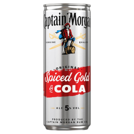 Captain Morgan & Cola - Готови за консумация миксове - DrinkLink