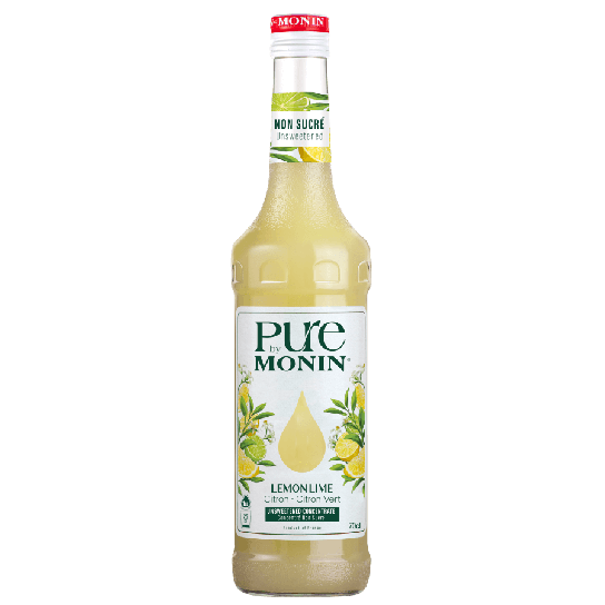Monin Pure Lemon Lime концентрат - Сиропи и топинги - DrinkLink