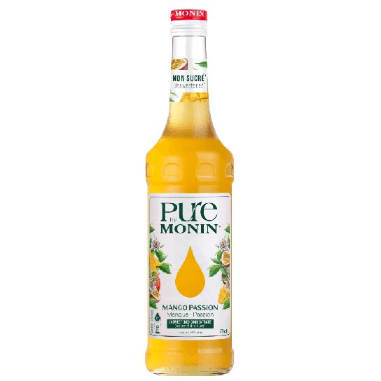 Monin Pure Mango Passion концентрат - Сиропи и топинги - DrinkLink