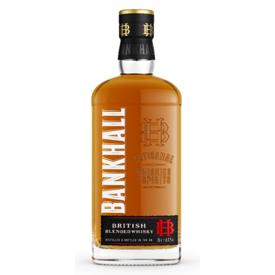 Bankhall Blended Black - бленд английско уиски 700ml - Друго уиски - DrinkLink