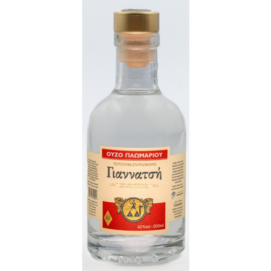 Ouzo Giannatsis 100% distilled - узо 200ml - Узо - DrinkLink