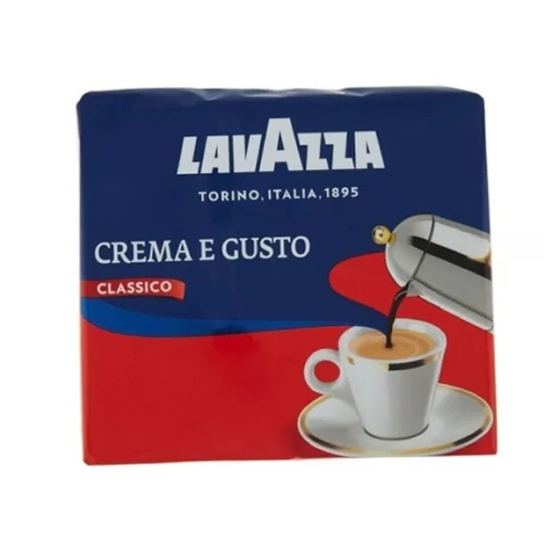 Lavazza Crema e Gusto - мляно кафе 2х250g пакет - Кафе - DrinkLink
