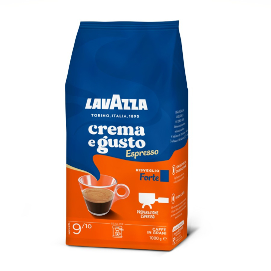 Lavazza Crema e Gusto Forte - кафе на зърна 1kg - Кафе - DrinkLink
