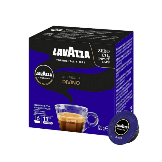 Lavazza A Modo Mio Divino - кафе капсули 16 бр. - Кафе - DrinkLink
