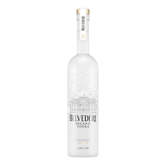 Belvedere Pure Organic светеща бутилка - водка 3L   - Полска водка - DrinkLink
