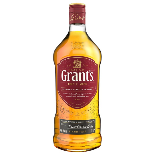 Grant's Triple Wood - бленд шотландско уиски 1.75L - Шотландско уиски бленд - DrinkLink