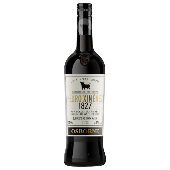 Osborne Pedro Ximenez 1827 Sherry - вино шери 750ml - Шери - DrinkLink