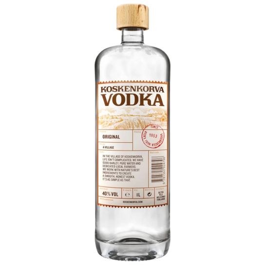 Koskenkorva Original - водка 1L - Скандинавска водка - DrinkLink
