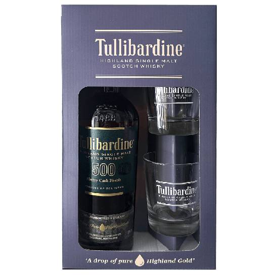 Tullibardine 500 Sherry Finish с две чаши - малцово шотландско уиски 700ml - Шотландско уиски малцово - DrinkLink