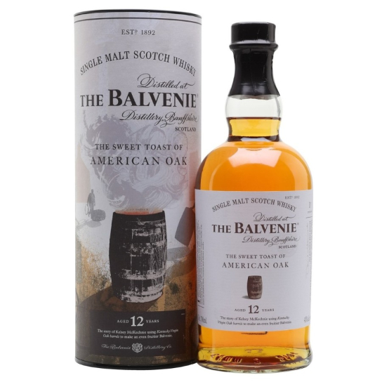 The Balvenie 12 YO The Sweet Toast of American Oak - малцово шотландско уиски 700ml - Шотландско уиски малцово - DrinkLink