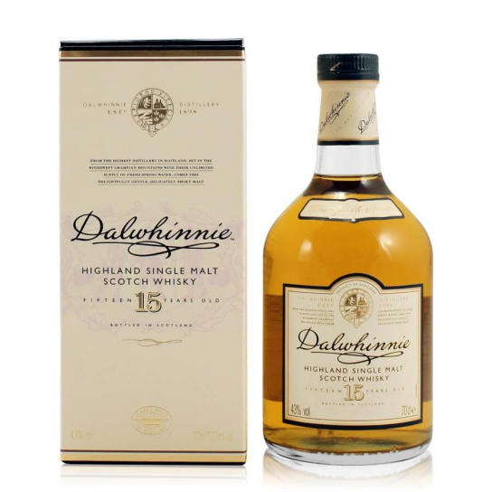 Dalwhinnie 15 YO - малцово шотландско уиски 700ml - Шотландско уиски малцово - DrinkLink