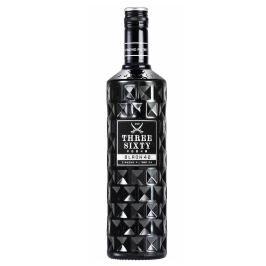 Three Sixty Black 42 - водка 1L - Друга водка - DrinkLink