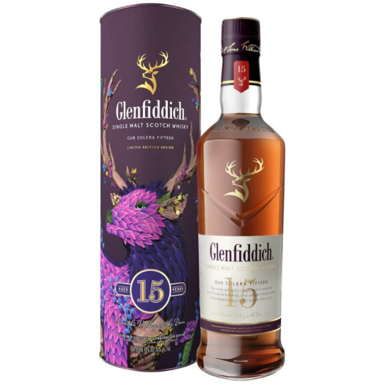 Glenfiddich 15 YO Festive Limited Edition - малцово шотландско уиски 700ml - Шотландско уиски малцово - DrinkLink Glenfiddich 15 YO Festive Limited Edition - малцово шотландско уиски 700ml - Шотландско уиски малцово - DrinkLink