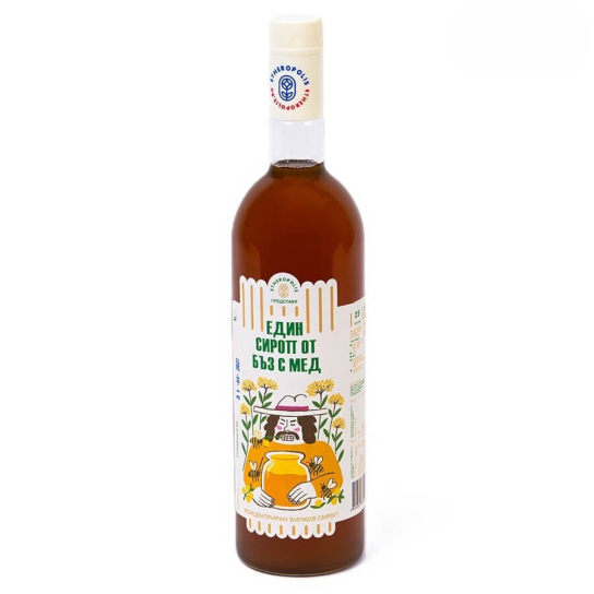 Etheropolis Един сироп от Бъз с мед - билков концентрат 1L - Сиропи и топинги - DrinkLink