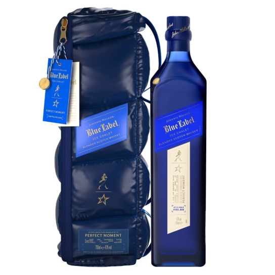 Johnnie Walker Blue Label Ice Chalet - бленд шотландско уиски 700ml - Шотландско уиски бленд - DrinkLink