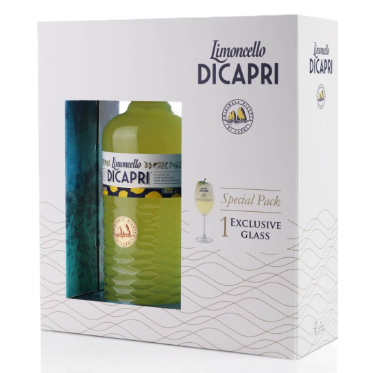 Di Capri Limoncello с чаша - ликьор 700ml - Ликьор - DrinkLink