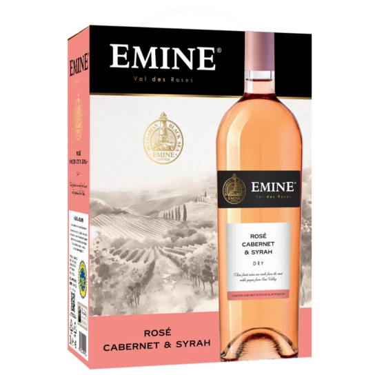 Emine Cabernet & Syrah - вино розе 3L - Розе - DrinkLink