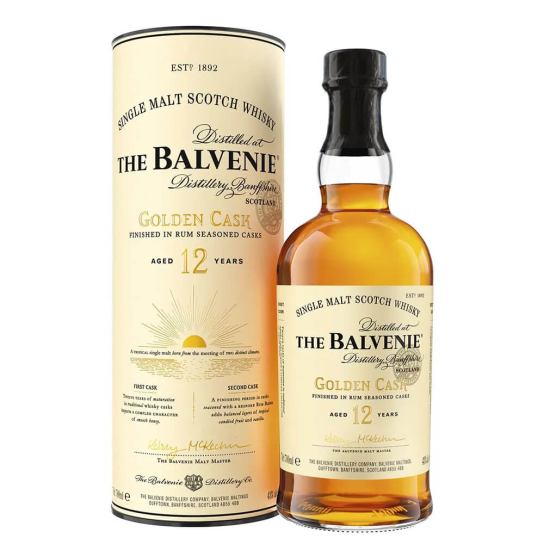 The Balvenie 12 YO Golden Cask - малцово шотландско уиски 700ml - Шотландско уиски малцово - DrinkLink