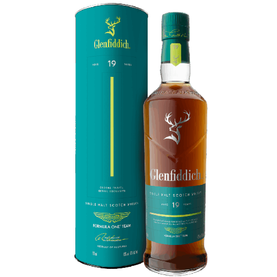 Glenfiddich Aston Martin 19 YO - малцово шотландско уиски 700ml - Шотландско уиски малцово - DrinkLink