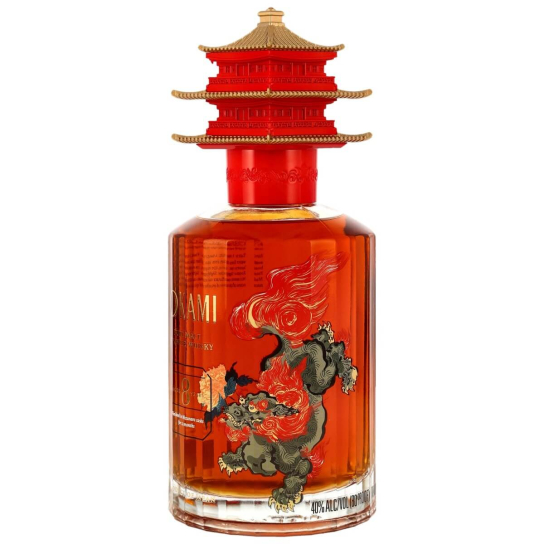 Okami 8 YO Pure Malt - малцово японско уиски 700ml - Японско уиски - DrinkLink