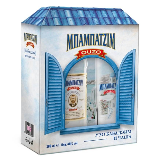 Ouzo Babatzim с чаша - узо 200ml - Узо - DrinkLink