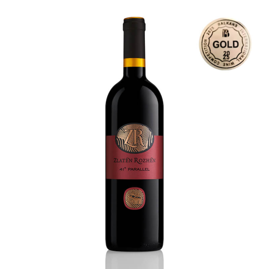 Zlaten Rozhen Parallel 41 Melnik Blend - червено вино 750ml - Червено вино - DrinkLink
