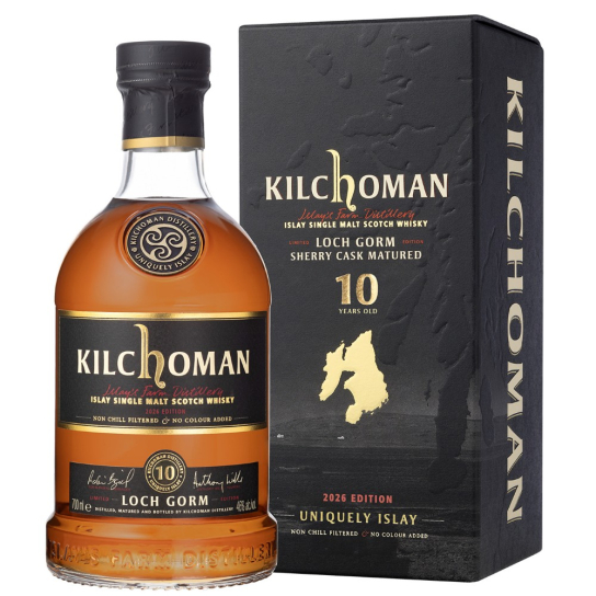 Kilchoman Loch Gorm 10 YO 2026 Limited Edition - малцово шотландско уиски 700ml - Шотландско уиски малцово - DrinkLink