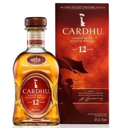Cardhu 12 YO - малцово шотландско уиски  700ml - Шотландско уиски малцово - DrinkLink